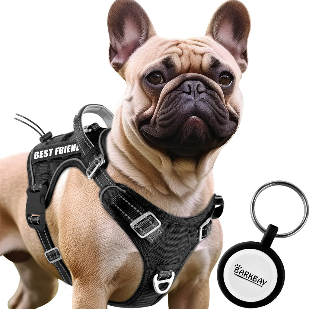 BARKBAY Service Dog Vest Tactical Dog Harness