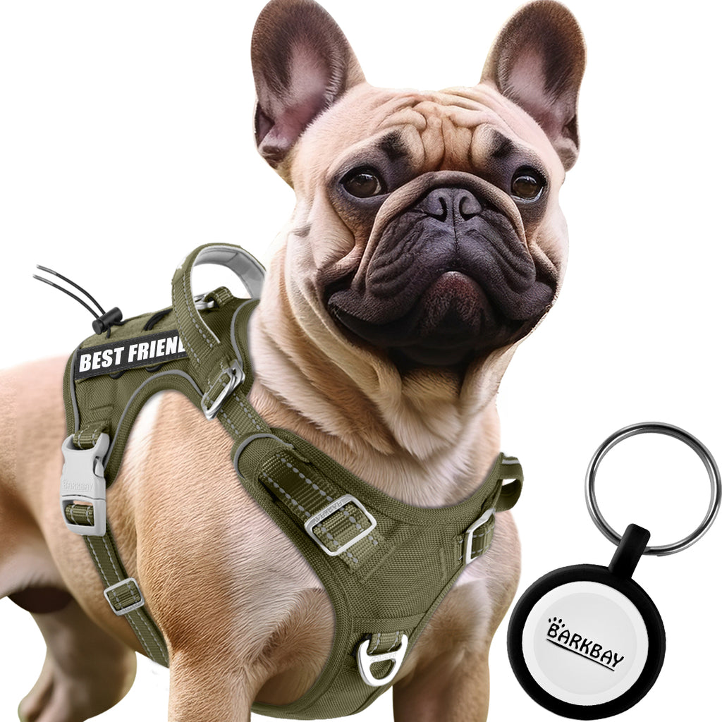 BARKBAY Service Dog Vest Tactical Dog Harness