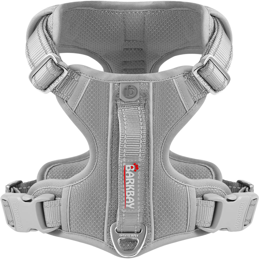 BARKBAY No Pull Dog Harness Front Clip with ID tag Pocket