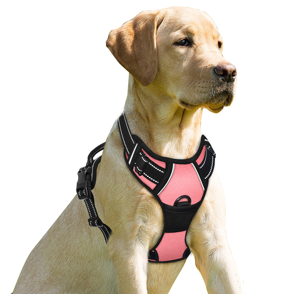 BARKBAY No Pull Dog Harness Front Clip Heavy Duty Reflective