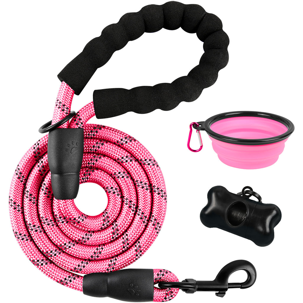 4-6 Feet Reflective Dog Rope Leash