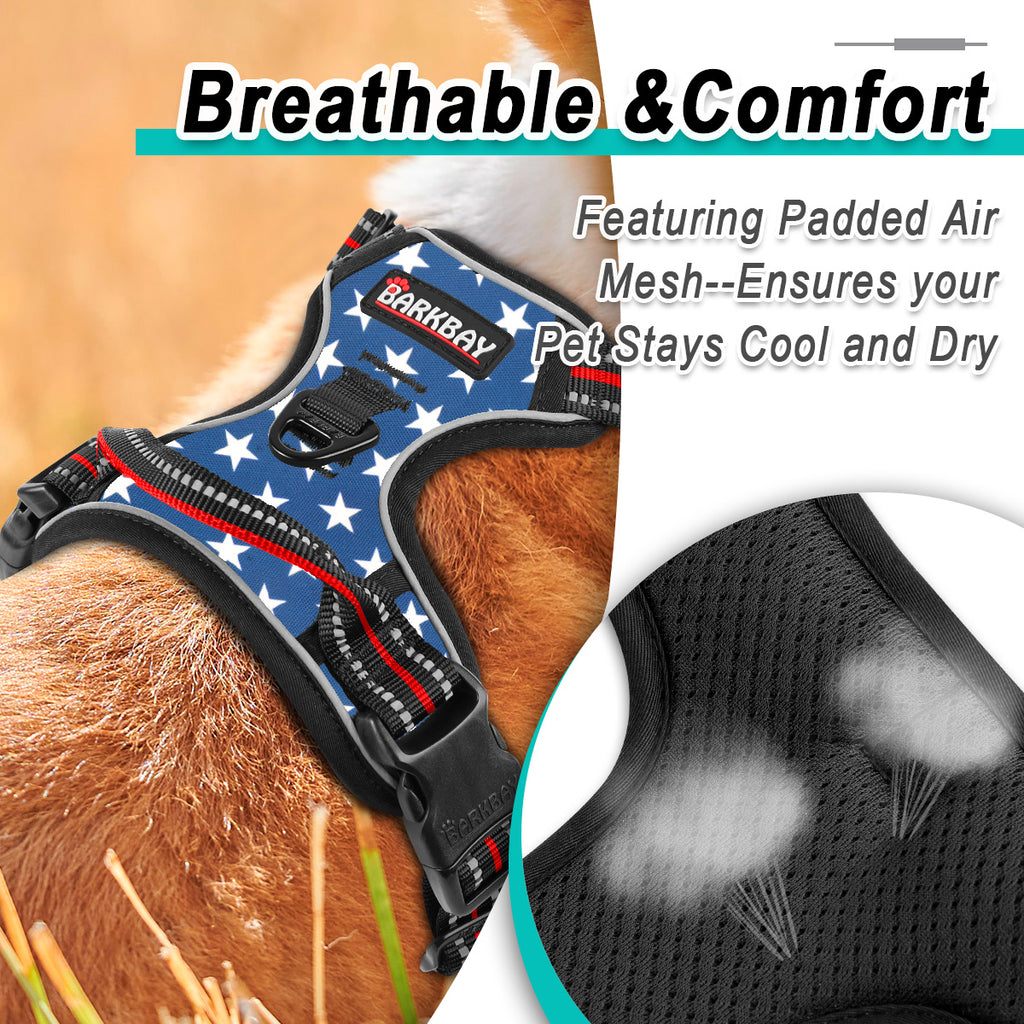 NoPull Adventure Dog Harness with Patterns