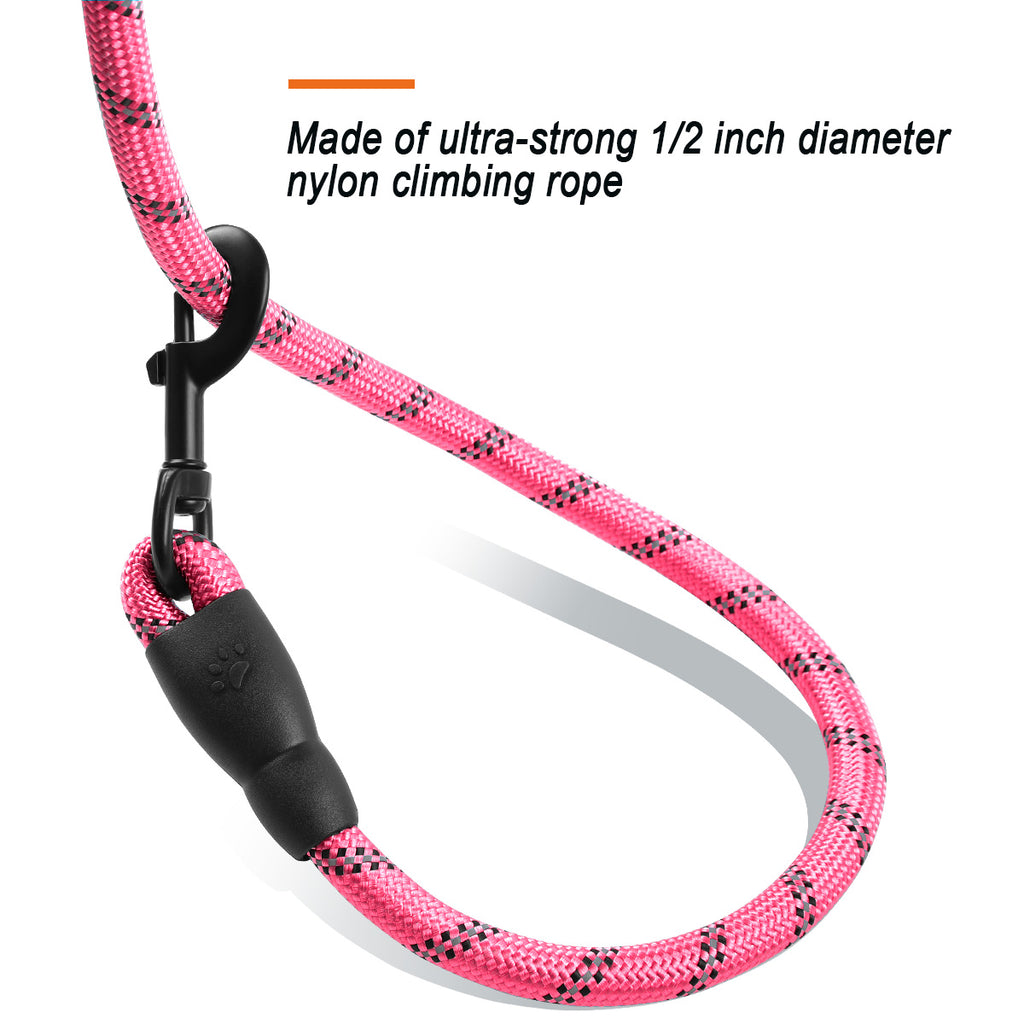 4-6 Feet Reflective Dog Rope Leash