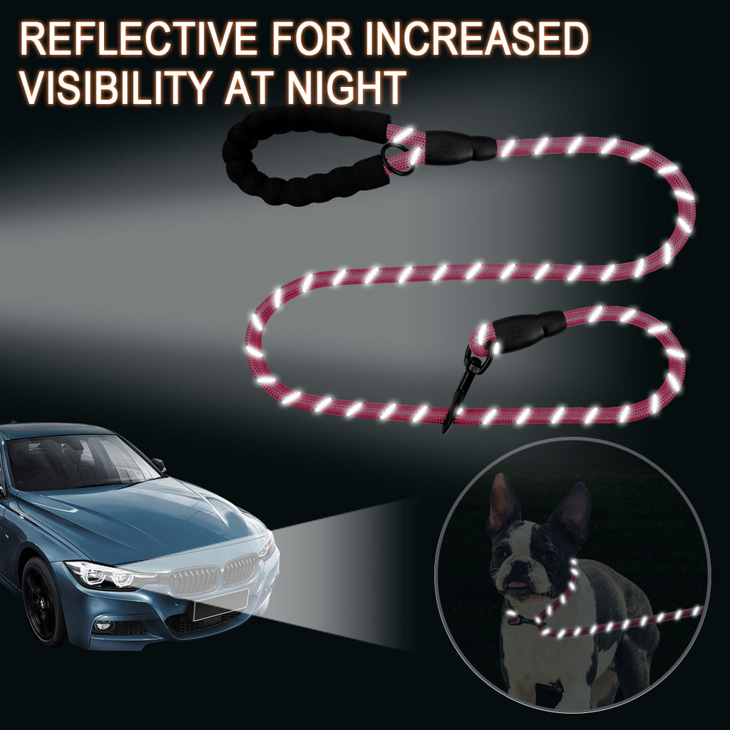 4-6 Feet Reflective Dog Rope Leash