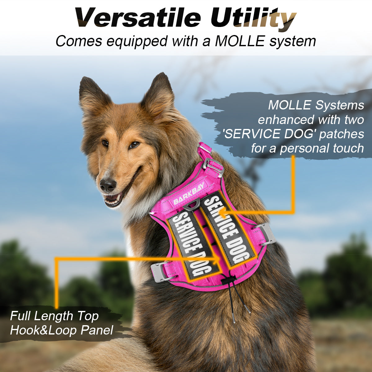 No Pull Tactical Dog Harness