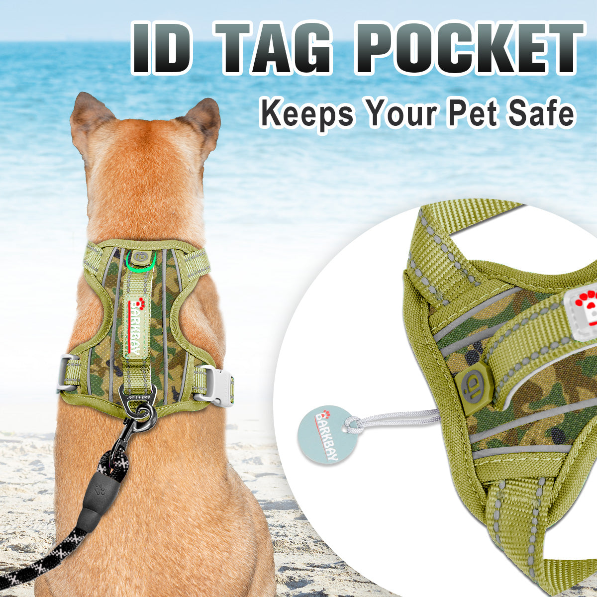 Air No Pull Dog Harness with Patterns