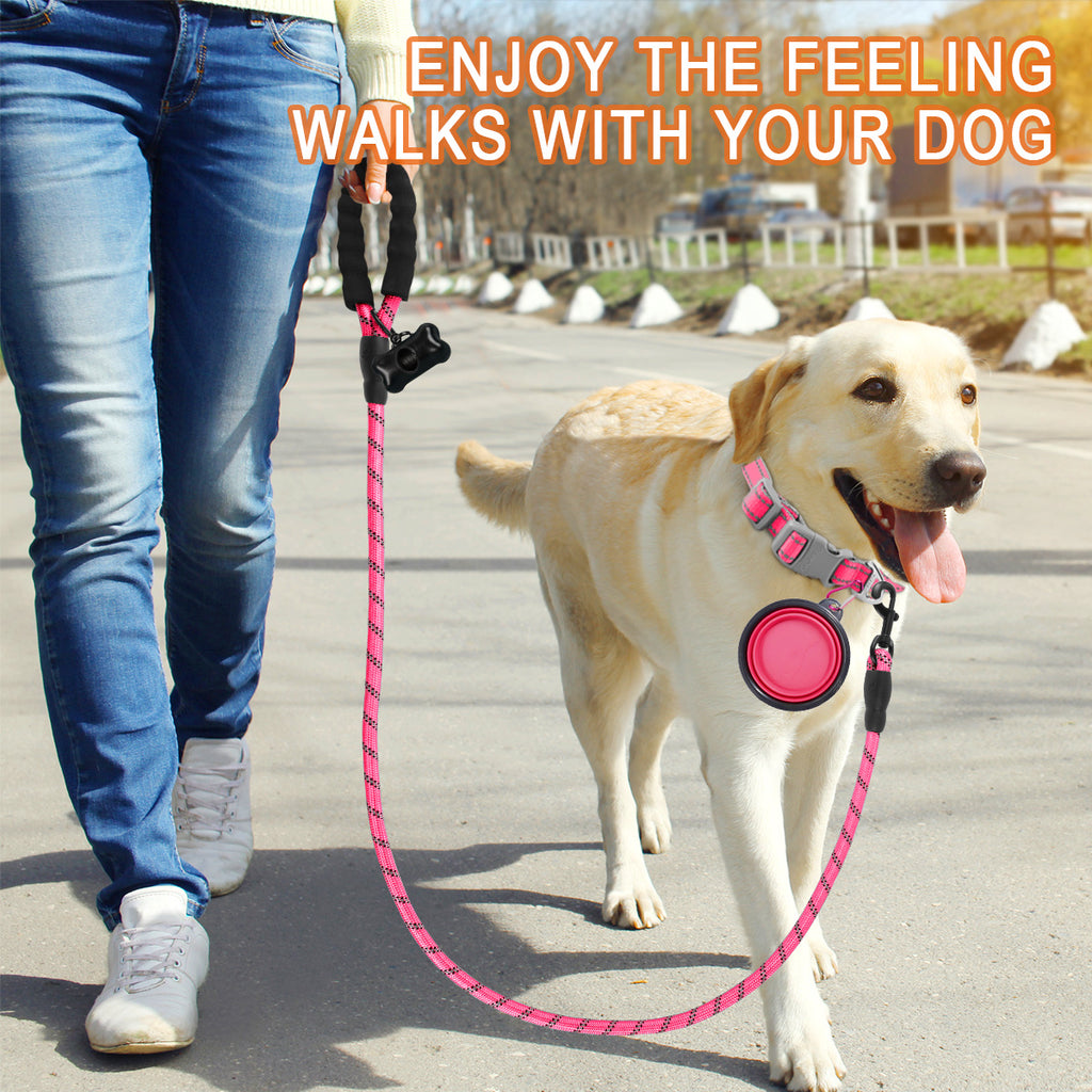 4-6 Feet Reflective Dog Rope Leash