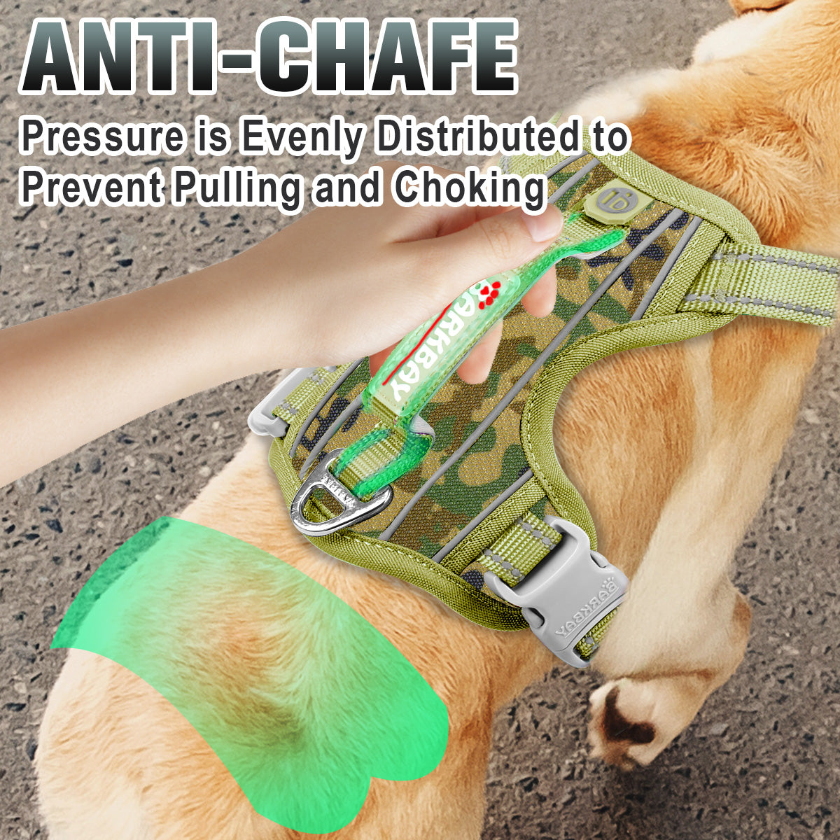 Air No Pull Dog Harness with Patterns