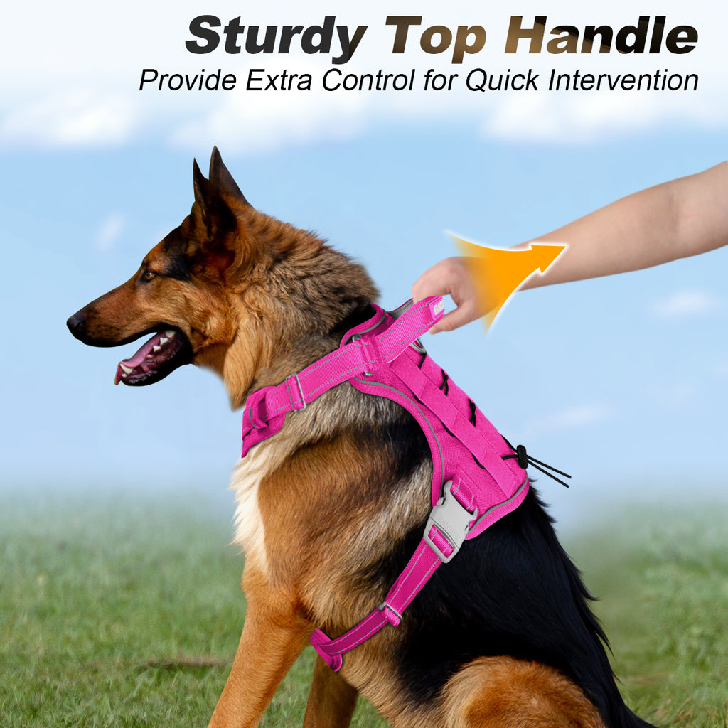 BARKBAY Service Dog Vest Tactical Dog Harness