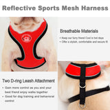 BARKBAY Reflective Breathable Soft Air Mesh No Pull Puppy Dog Vest Harness