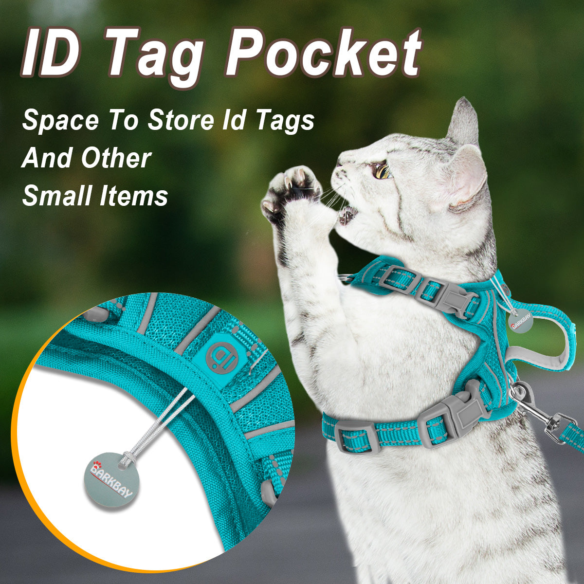 HoldPro OpenFit NoEscape Cat Harness Set