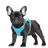 BARKBAY No Pull Reflective Dog Harness with Front Clip and Easy Control Handle ID tag Pocket