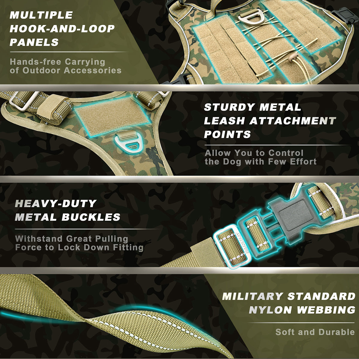 Tactical Dog Harness