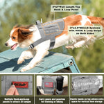 BARKBAY Air Mesh Tactical Dog Harness