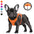 BARKBAY No Pull Reflective Dog Harness with Control Handle